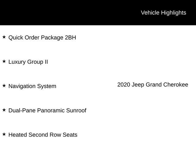 2020 Jeep Grand Cherokee Limited 4x4
