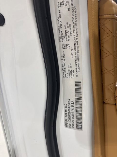 2022 Jeep Grand Cherokee Summit Reserve 4x4