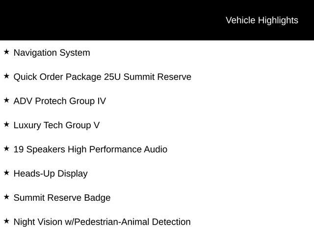 2022 Jeep Grand Cherokee Summit Reserve 4x4