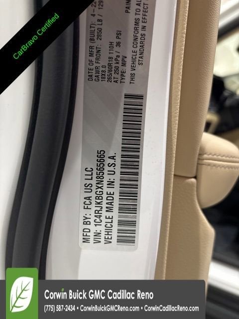 2022 Jeep Grand Cherokee L Limited 4x4