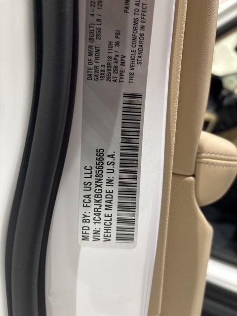 2022 Jeep Grand Cherokee L Limited 4x4