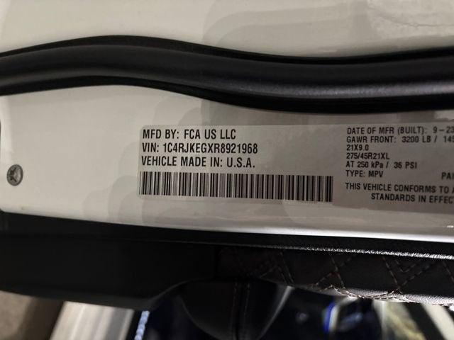 2024 Jeep Grand Cherokee L Summit Reserve 4x4