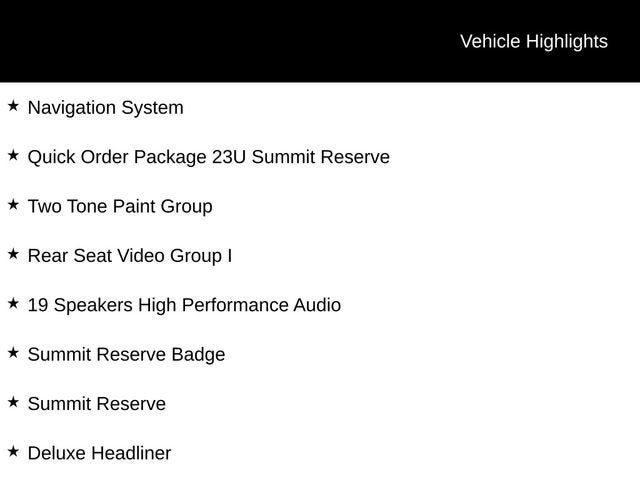 2024 Jeep Grand Cherokee L Summit Reserve 4x4