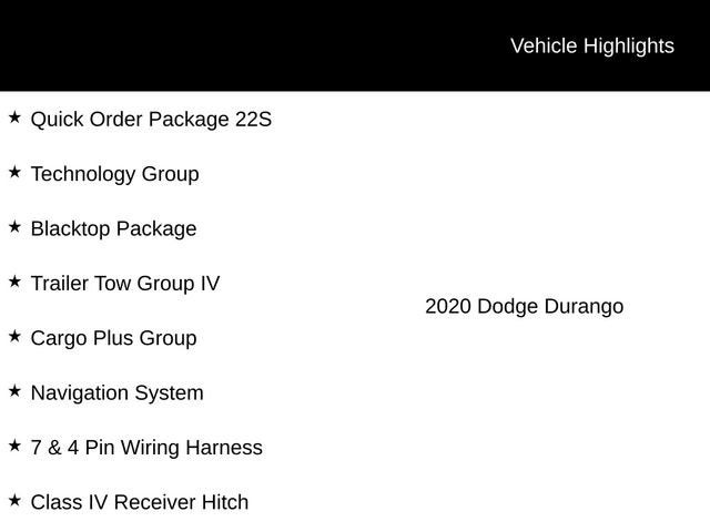 2020 Dodge Durango R/T AWD