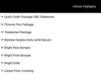 2021 RAM 1500 Classic Tradesman