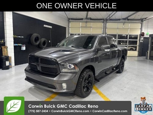 2018 RAM 1500 Night Crew Cab 4x4 5'7" Box