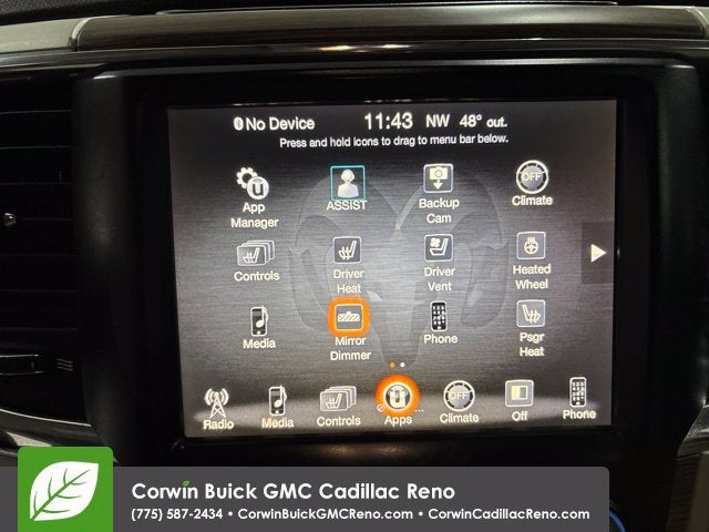 2017 RAM 1500 Laramie Crew Cab 4x4 5'7" Box