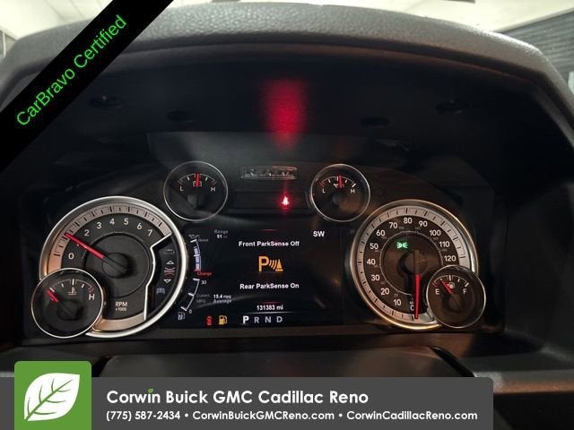 2017 RAM 1500 Big Horn Crew Cab 4x4 6'4" Box