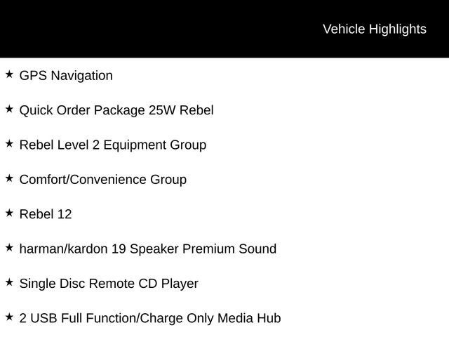 2020 RAM 1500 Rebel Crew Cab 4x4 5'7" Box