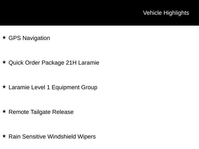 2025 RAM 1500 Laramie Crew Cab 4x4 6'4" Box