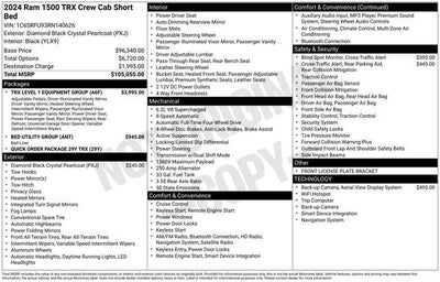 2024 RAM 1500 TRX Crew Cab 4x4 5'7" Box