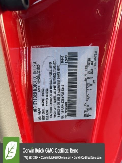 2000 Ford Mustang GT