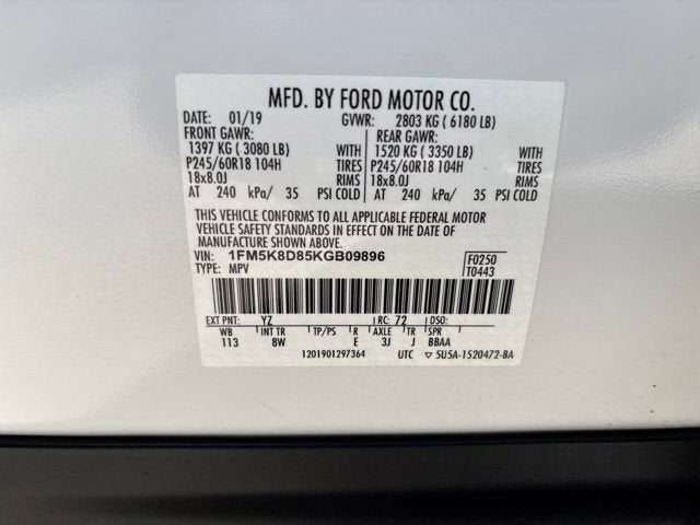 2019 Ford Explorer XLT