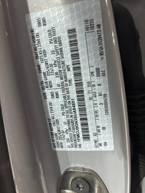 2025 Ford Escape Active