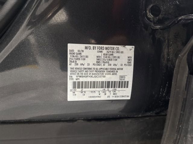 2020 Ford Explorer Limited