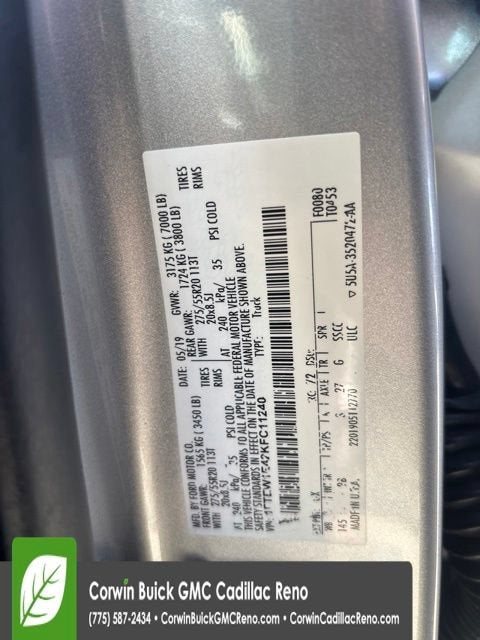 2019 Ford F-150 Platinum