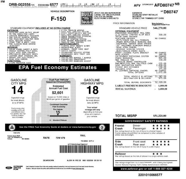 2010 Ford F-150 XL