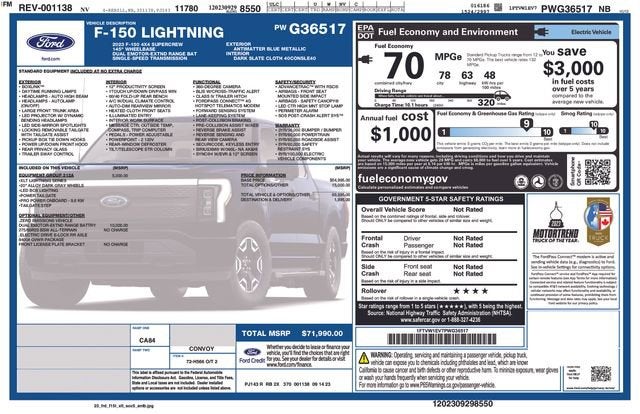 2023 Ford F-150 Lightning XLT