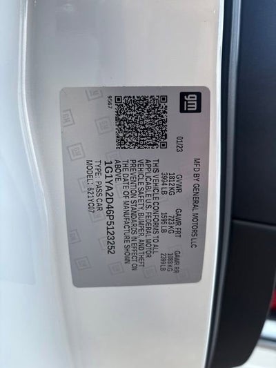 2023 Chevrolet Corvette Stingray 1LT