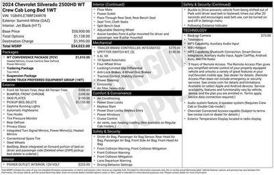 2024 Chevrolet Silverado 2500 HD WT