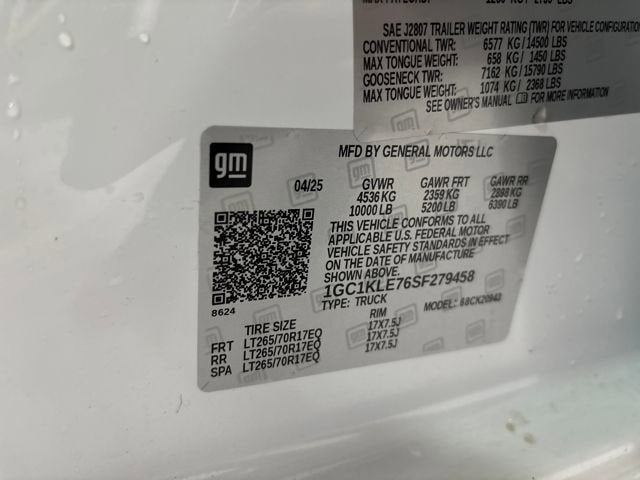 2025 Chevrolet Silverado 2500 HD WT