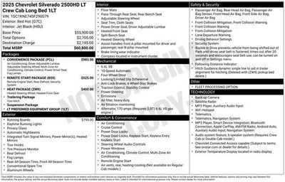 2025 Chevrolet Silverado 2500 HD LT
