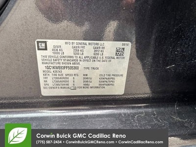 2015 Chevrolet Silverado 2500 HD LTZ