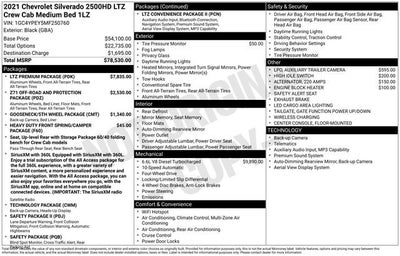 2021 Chevrolet Silverado 2500 HD LTZ