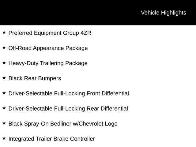 2019 Chevrolet Colorado 4WD ZR2