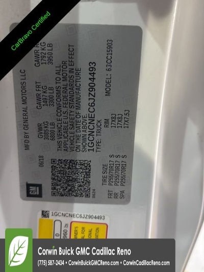 2018 Chevrolet Silverado 1500 Work Truck