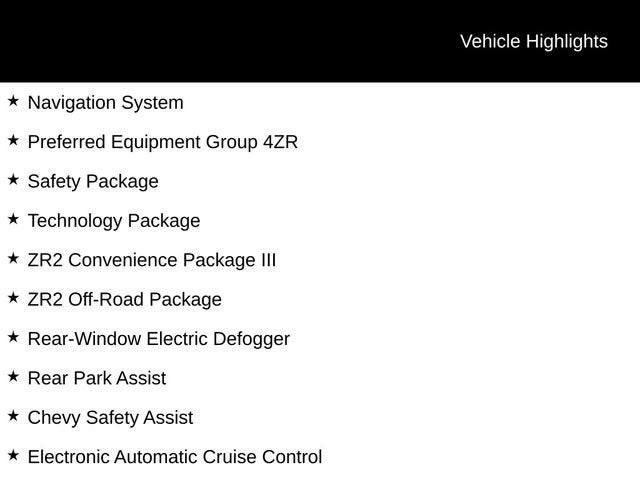 2023 Chevrolet Colorado ZR2