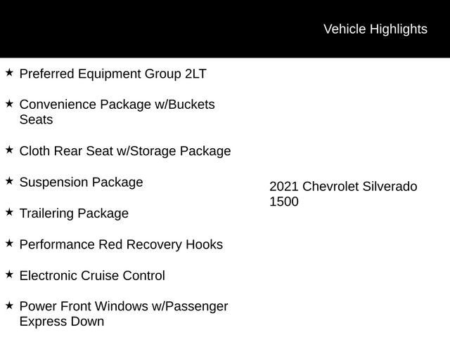 2021 Chevrolet Silverado 1500 LT Trail Boss