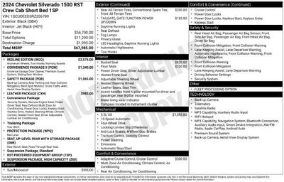 2024 Chevrolet Silverado 1500 RST