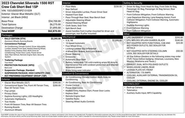 2023 Chevrolet Silverado 1500 RST