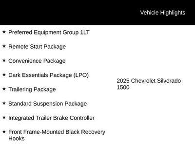 2025 Chevrolet Silverado 1500 LT