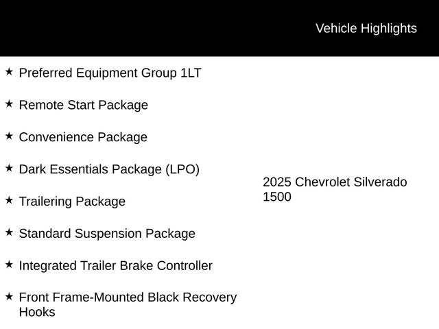2025 Chevrolet Silverado 1500 LT