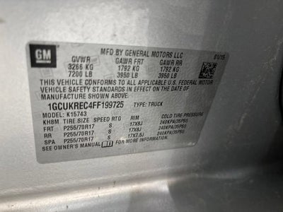 2015 Chevrolet Silverado 1500 LT