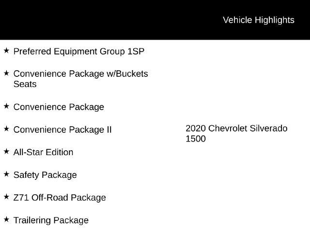 2020 Chevrolet Silverado 1500 RST
