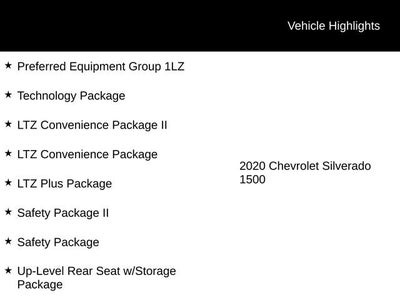 2020 Chevrolet Silverado 1500 LTZ
