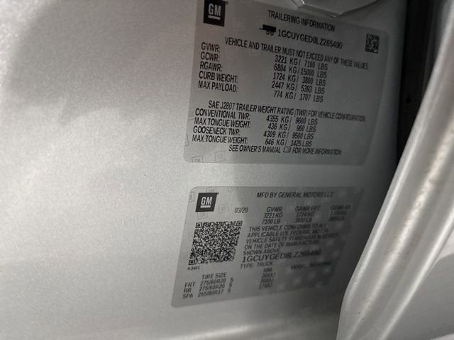 2020 Chevrolet Silverado 1500 LTZ