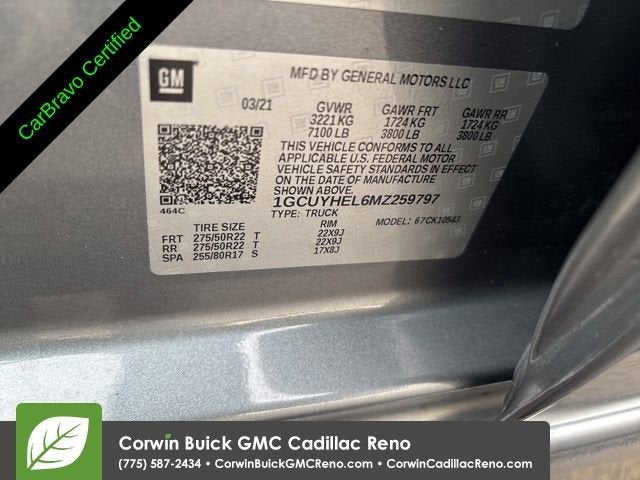 2021 Chevrolet Silverado 1500 High Country