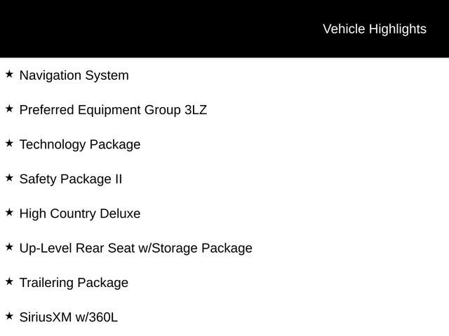 2021 Chevrolet Silverado 1500 High Country