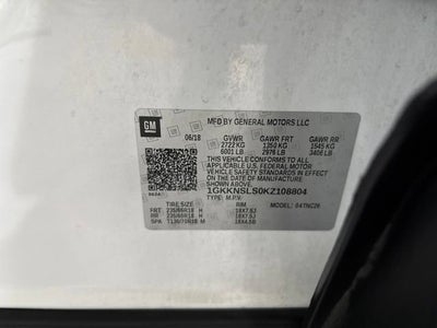 2019 GMC Acadia SLE