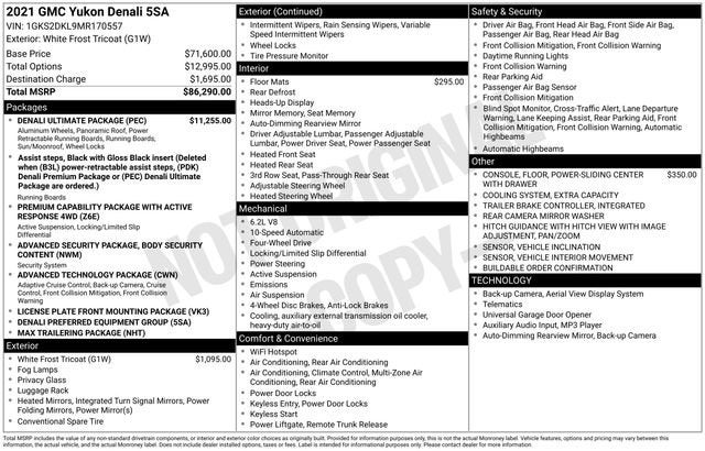 2021 GMC Yukon Denali