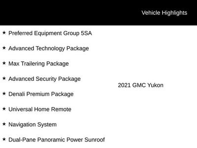 2021 GMC Yukon Denali