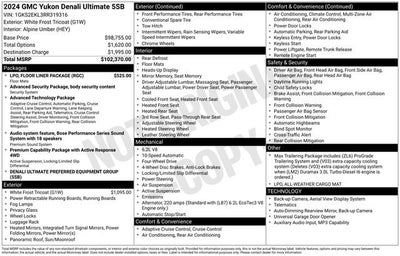 2024 GMC Yukon Denali Ultimate