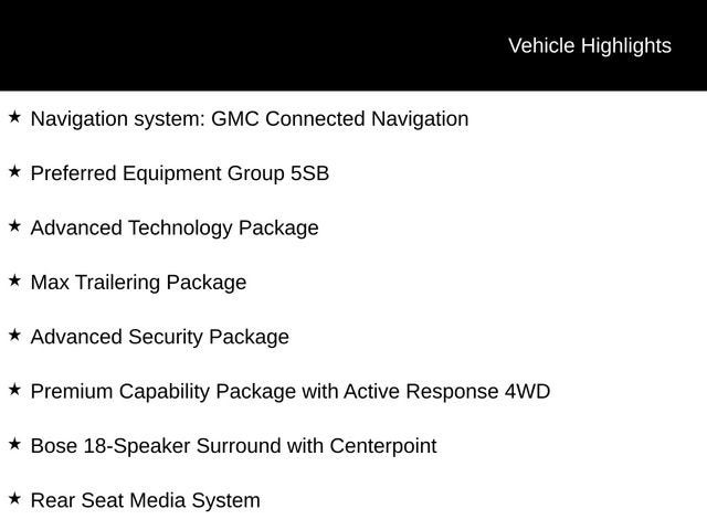 2025 GMC Yukon Denali Ultimate