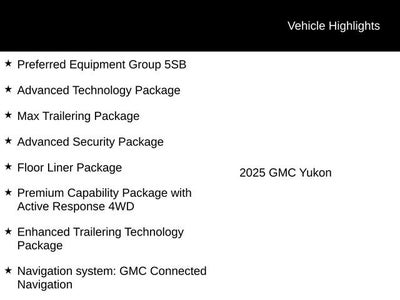 2025 GMC Yukon Denali Ultimate