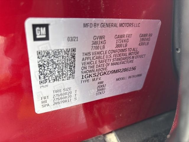 2021 GMC Yukon XL SLT