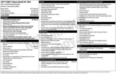 2017 GMC Yukon XL Denali